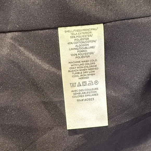 LOFT Blue and White Striped Blazer - Picture 4 of 4